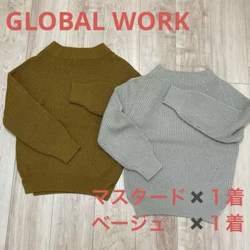 GLOBAL WORK 마쉬멜로우 터치 보틀넥 풀오버
