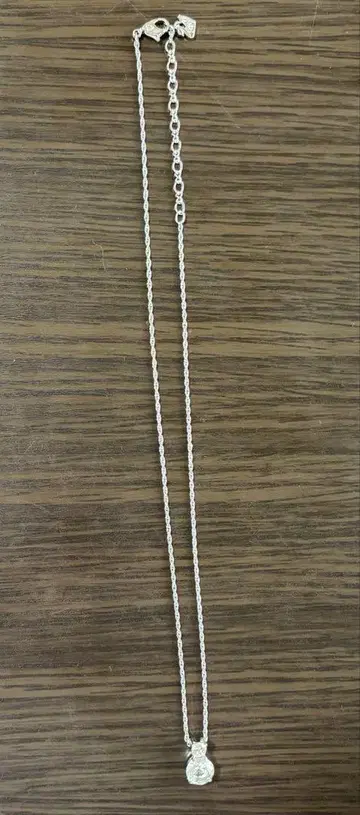 SWAROVSKI 더블 큐빅 목걸이