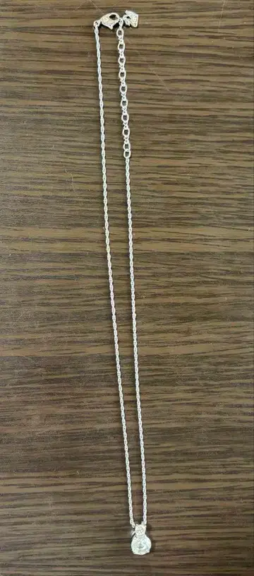 SWAROVSKI 더블 큐빅 목걸이