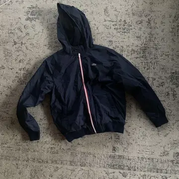 새상품급 [ LACOSTE 라코스테 ] 네이비 후드 부착 나일론 자켓