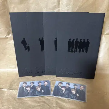 SixTONES 회보 4권 세트 & FC 한정판 카드 홀더