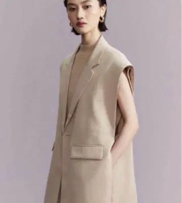 [ 새상품 ] H&M 슬리브리스 자켓