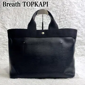 인기 Breath TOPKAPI 토트백 리플 네오가죽 블랙