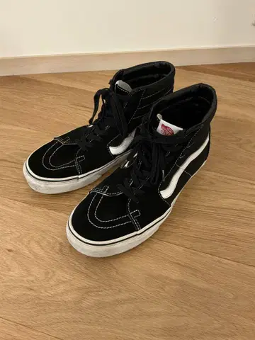 Vans sk8 hi 블랙 하이컷 스니커즈 26.5