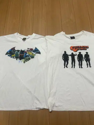 무비 T셔츠 2장 세트