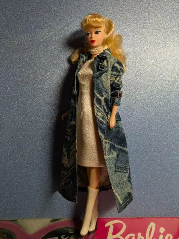 바비 옷 갈아입기 의류 데님 코트 원피스