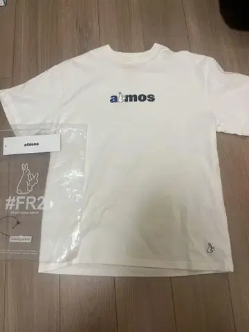 #FR2/atmos 콜라보 T셔츠 L사이즈 화이트 정가 이하