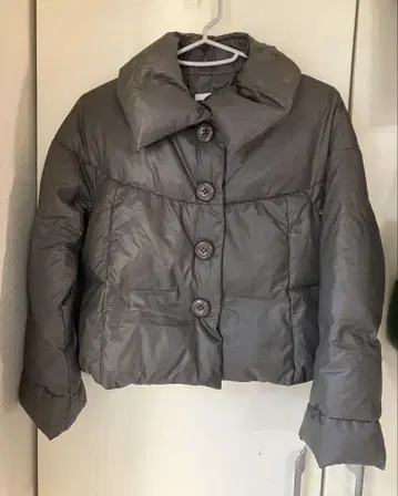 Gabardine K.T 다운 자켓 숏 기장
