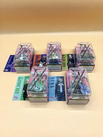 죠죠의 기묘한 모험 락모노 ROCKMONO 5종 세트