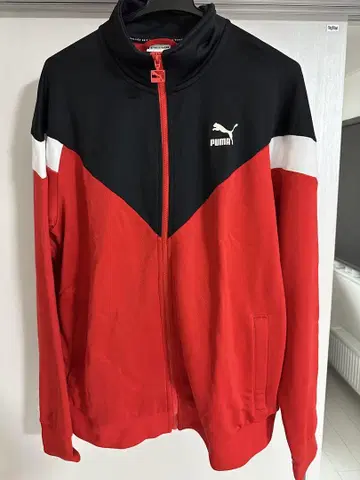 하와이 한정판 PUMA 집업 자켓 레드/블랙