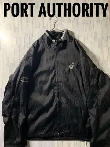 [레어 새상품급] PORT AUTHORITY 나일론 자켓 XL 블랙