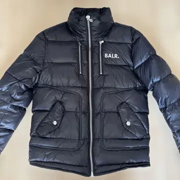 [컨디션 최상] BALR. 남성용 다운 자켓 블랙 S사이즈