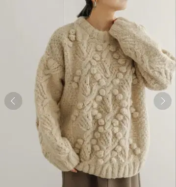 KHWOPA 케이블 풀오버