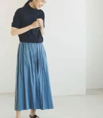북유럽, 생활의 도구점 개더 스커트 블루
