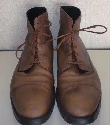 가죽 부츠 브라운 남성용