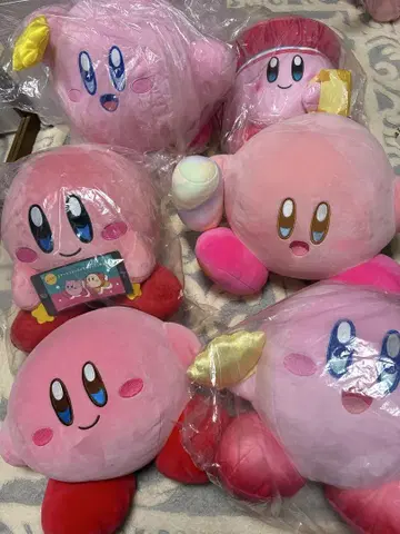 별의 커비 봉제 인형 묶음 판매 제일복권