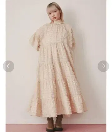 merry jenny 티어드 롱 드레스 원피스