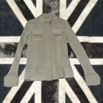 y2k 드라이버즈 니트 그런지 상의