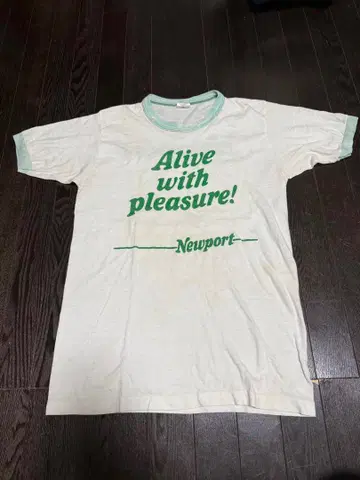 80s90s 빈티지 티셔츠 링거 newport L USA