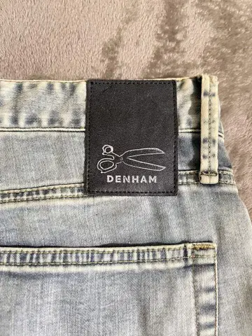 DENHAM 덴함 데님 청바지 레이저 버튼 플라이 사이즈 31
