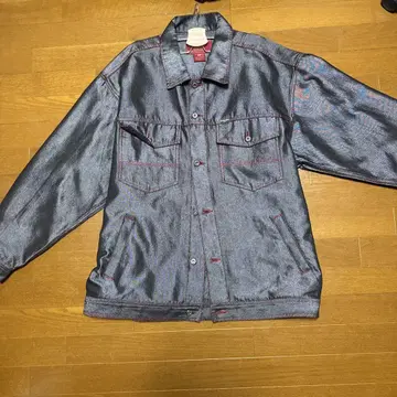 clench XL 다크 데님 자켓