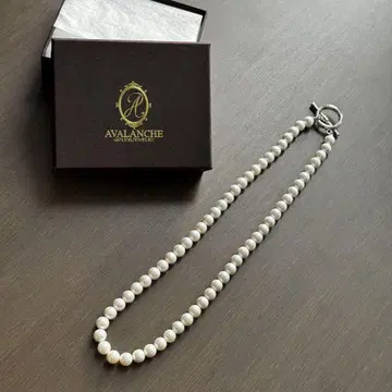 AVALANCHE 펄 목걸이 실버925