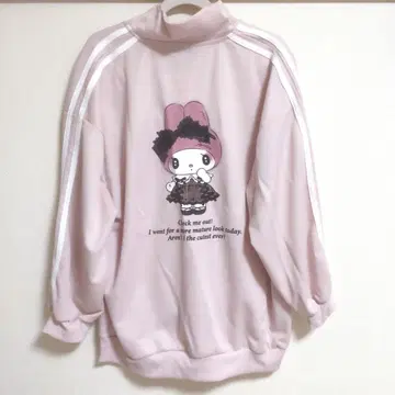 산리오 비밀의 멜로쿠로 마이멜로디 저지 후드티 블루종 서브컬쳐