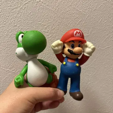슈퍼 마리오 DX 소프트 비닐 피규어 3 마리오 슈퍼 마리오 요시