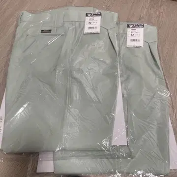 2종 세트! 작업 바지! 지베크 7552A 슬랙스 61 모스그린 82