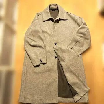 [ ROOT THREE ] 남성용 코트 라이트 베이지