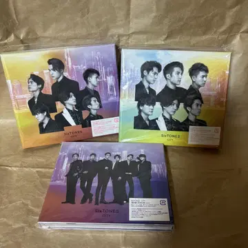 SixTONES CITY 앨범 3형태 세트