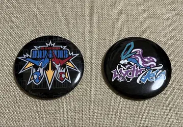 포켓몬 NEWERA 캔 배지 2개 세트