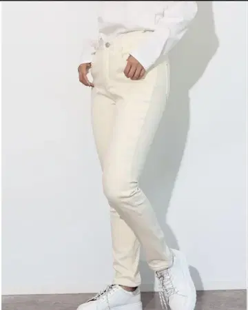 속기모 스키니 데님 팬츠