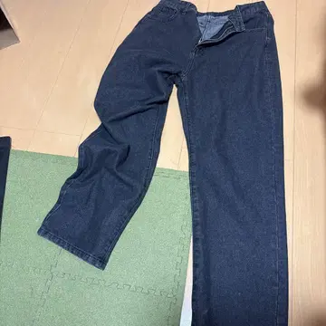 다크 블루 스트레이트 데님