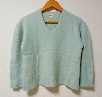 론 헤르만 캐시미어 100% 니트 민트 블루