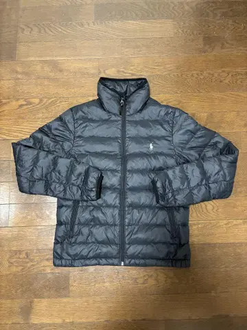 폴로 랄프로렌 다운 자켓 블랙 XS 사이즈