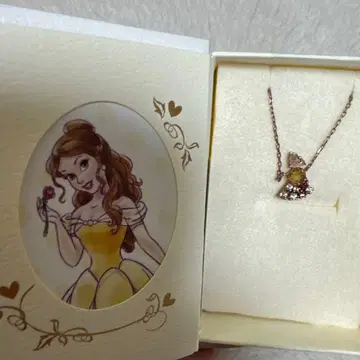 THE KISS 디즈니 프린세스 벨 목걸이