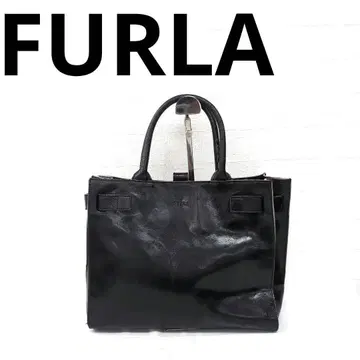 258 FURLA 블랙 핸드백