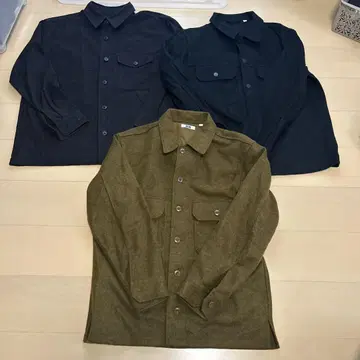 UNIQLO U 남성용 플리스 셔츠 자켓