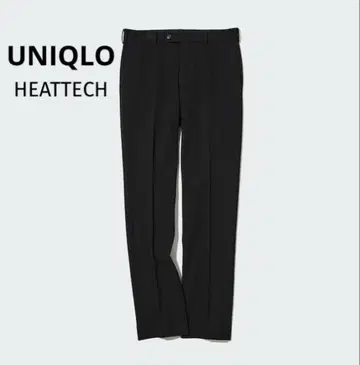 유니클로 히트텍 스마트 슬림핏 팬츠 블랙