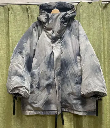 yoko sakamoto DOWN ANORAK 다운 자켓 타이다이