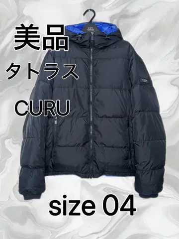 타트라스 CURU 다운 자켓 사이즈 04 블랙/파랑 리버서블