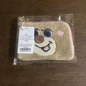 러브러리 바이 페이러 도업 테디 걸 L자 파우치 밑면 없음 새상품