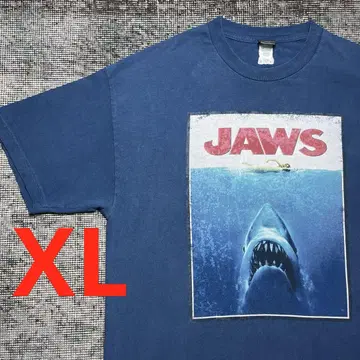 빈티지 JAWS 유니버셜 스튜디오 영화 무비 T셔츠