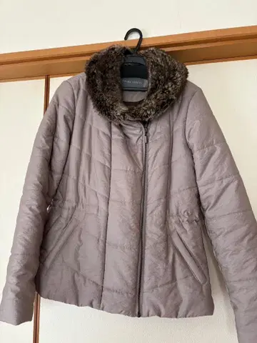 핑크 베이지 점퍼 LAURA ASHLEY