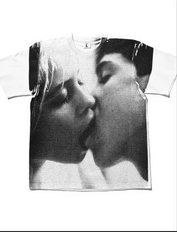 XL KIDS x weber 료야 나카자토 kiss 티셔츠