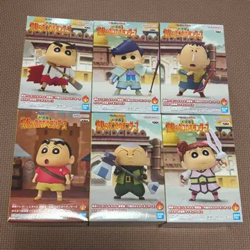 짱구는 못말려(크레용 신짱) 피규어 세트 A