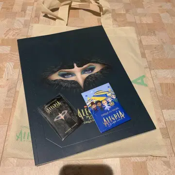 ALEGRIA 팜플렛과 참 세트