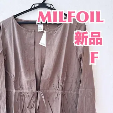 [ 새상품 ] MILFOIL 밀포일 가디건 오가닉 코튼 일본제
