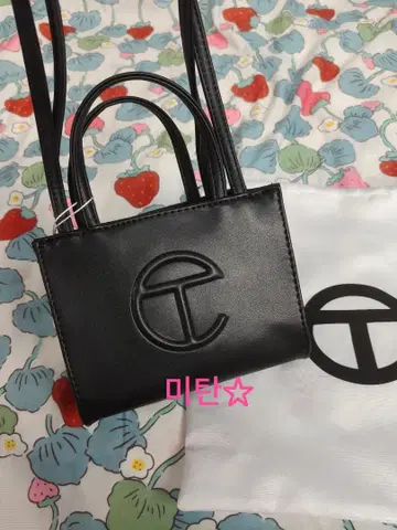 Telfar 블랙 숄더백